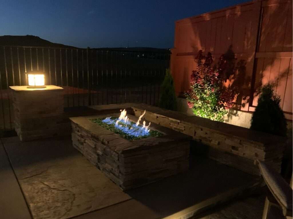 Landscaping Services - Fire Pit